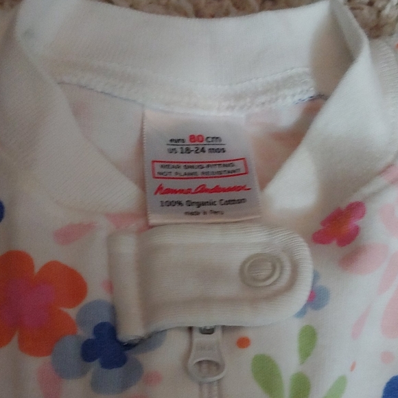 Hanna Andersson Flower Onsie - Picture 2 of 3
